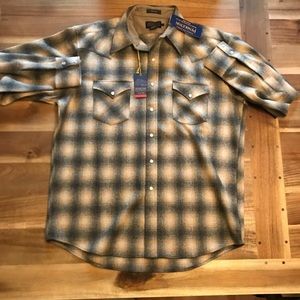 Men’s Pendleton wool shirt new w/ tags